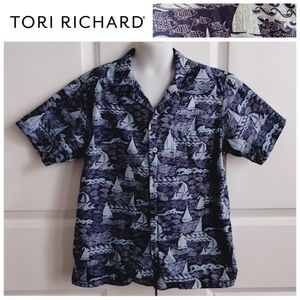 Tori Richard Hawaiian Button Down